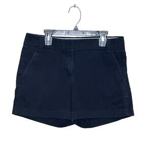 J. Crew navy blue chino shorts size 4